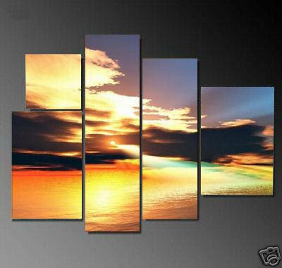 Dafen Oil Painting on canvas seascape painting -set694